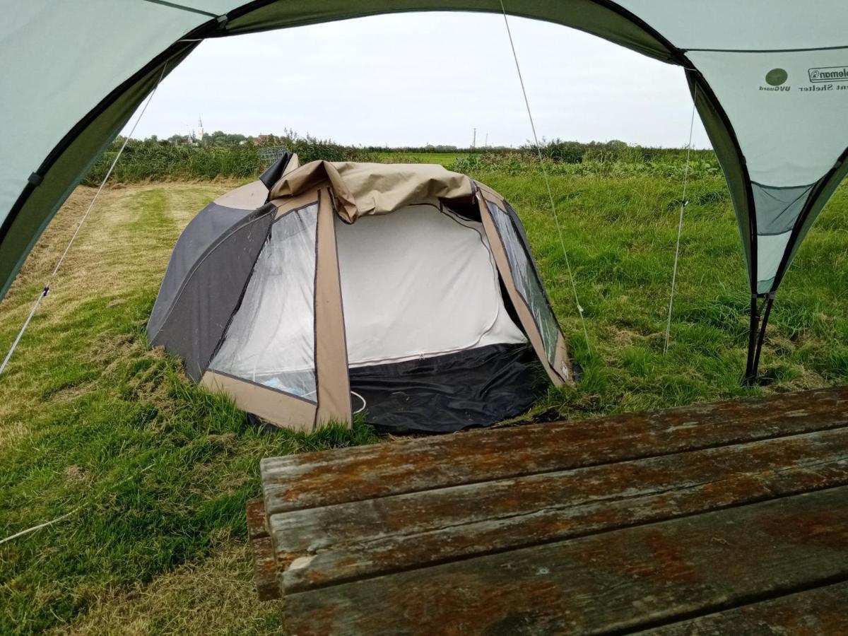 Basic 2P Tent Sotterum Hotel Kornwerd Kültér fotó